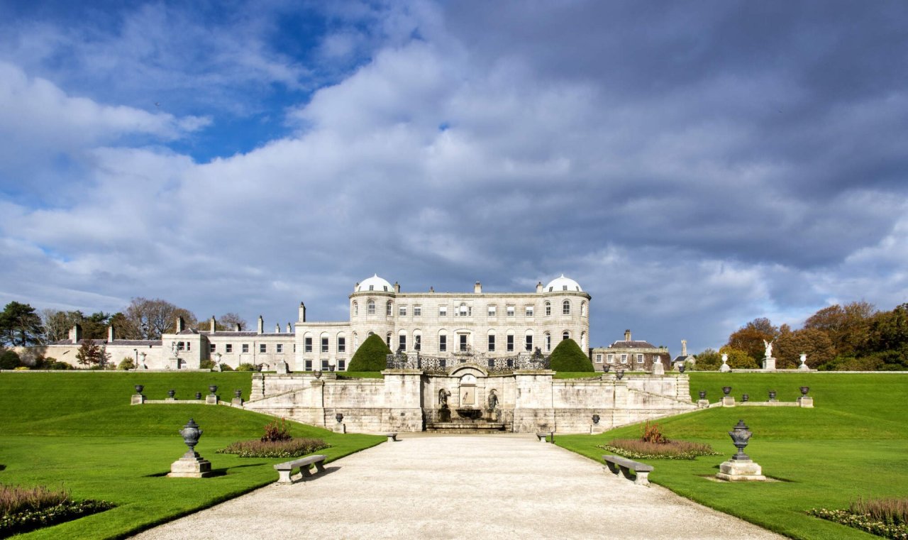Powerscourt house and gardens