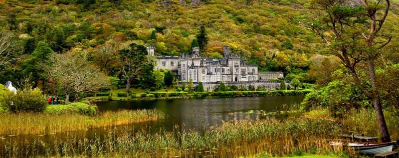 Kylemore Abbey kylemore abbey view