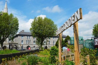 Stillgarden Distillery stillgarden sign outside stone building